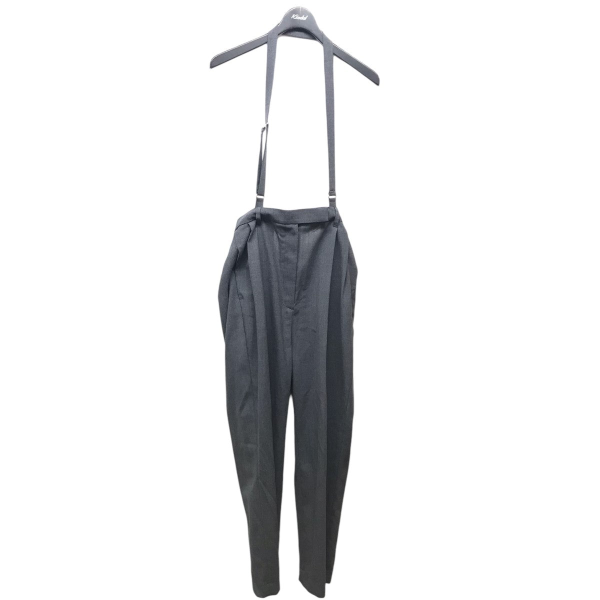 IIROT(イロット) 「Suspender Tuck Pants」 サスペンダータックパンツ 019-022-WP43 019-022-WP43  グレー サイズ 38｜【公式】カインドオルオンライン ブランド古着・中古通販【kindal】