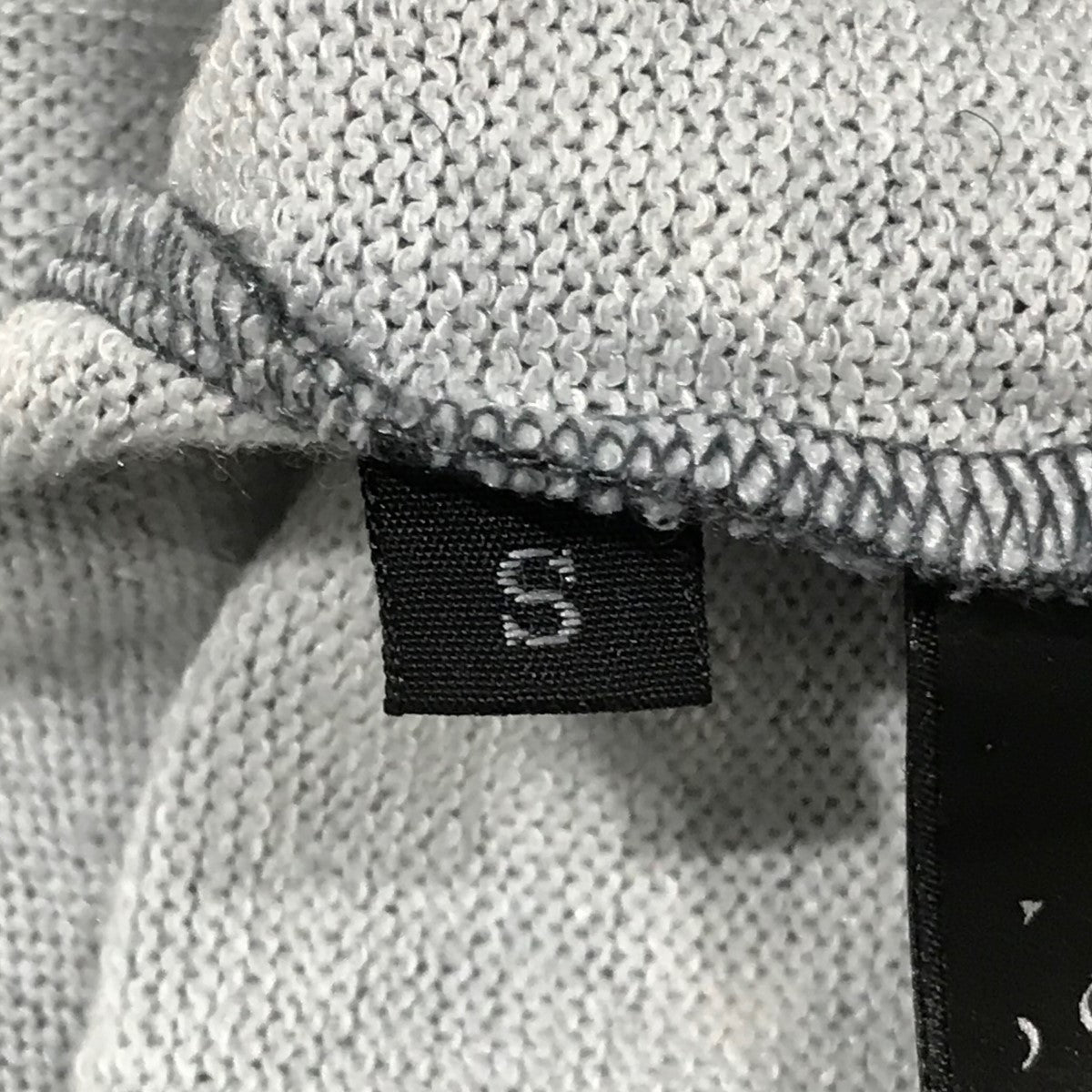 ロク rokh チェック チェックニットプルオーバー ブルー×ブラック サイズ：S rokh(ロク) チェックチェックニットプルオーバー ブルー