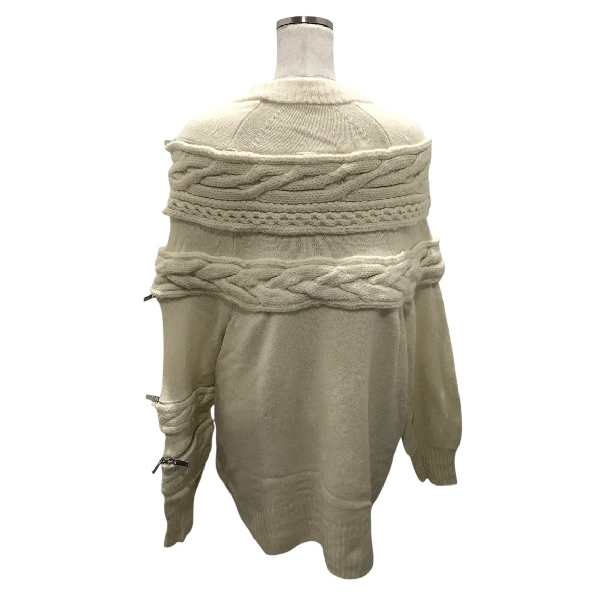 sacai(サカイ) ジップアタッチメントケーブルニット19-04776 19-04776  