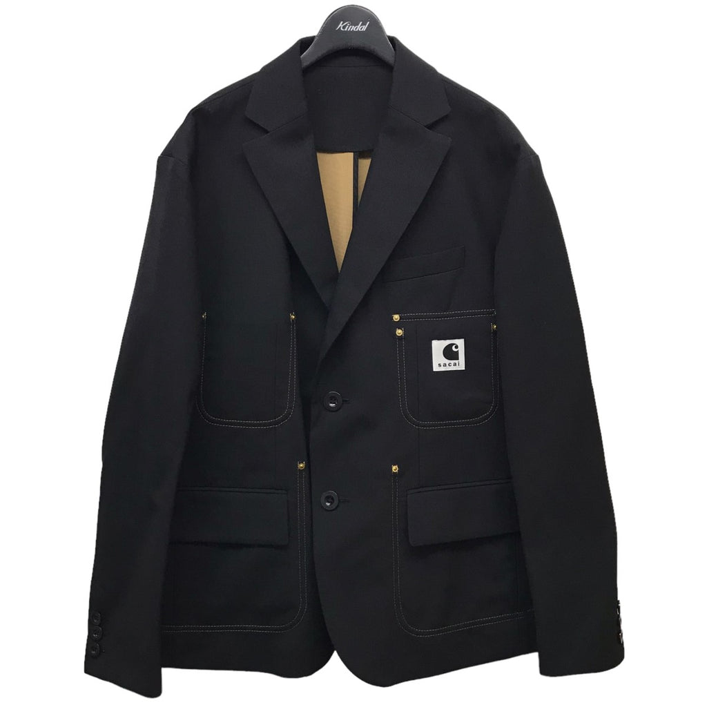 sacai×carhartt WIP 24SS「Suiting Bonding Jacket」スーチング 