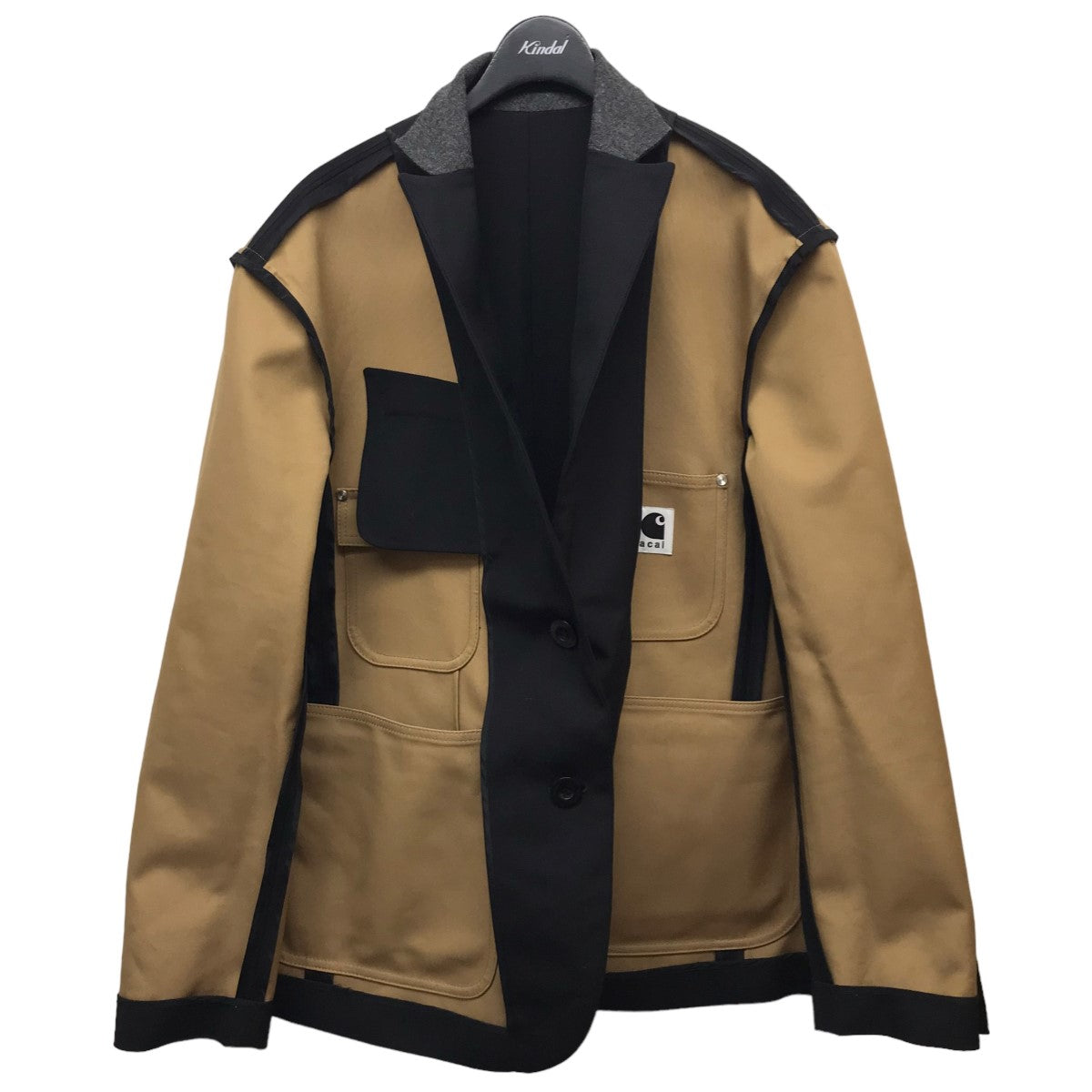 サカイ×カーハートダブリューアイピーの24SS「Suiting Bonding Jacket」スーチングボンディングジャケットです。 sacai×carhartt WIP アウター 古着・中古アイテム