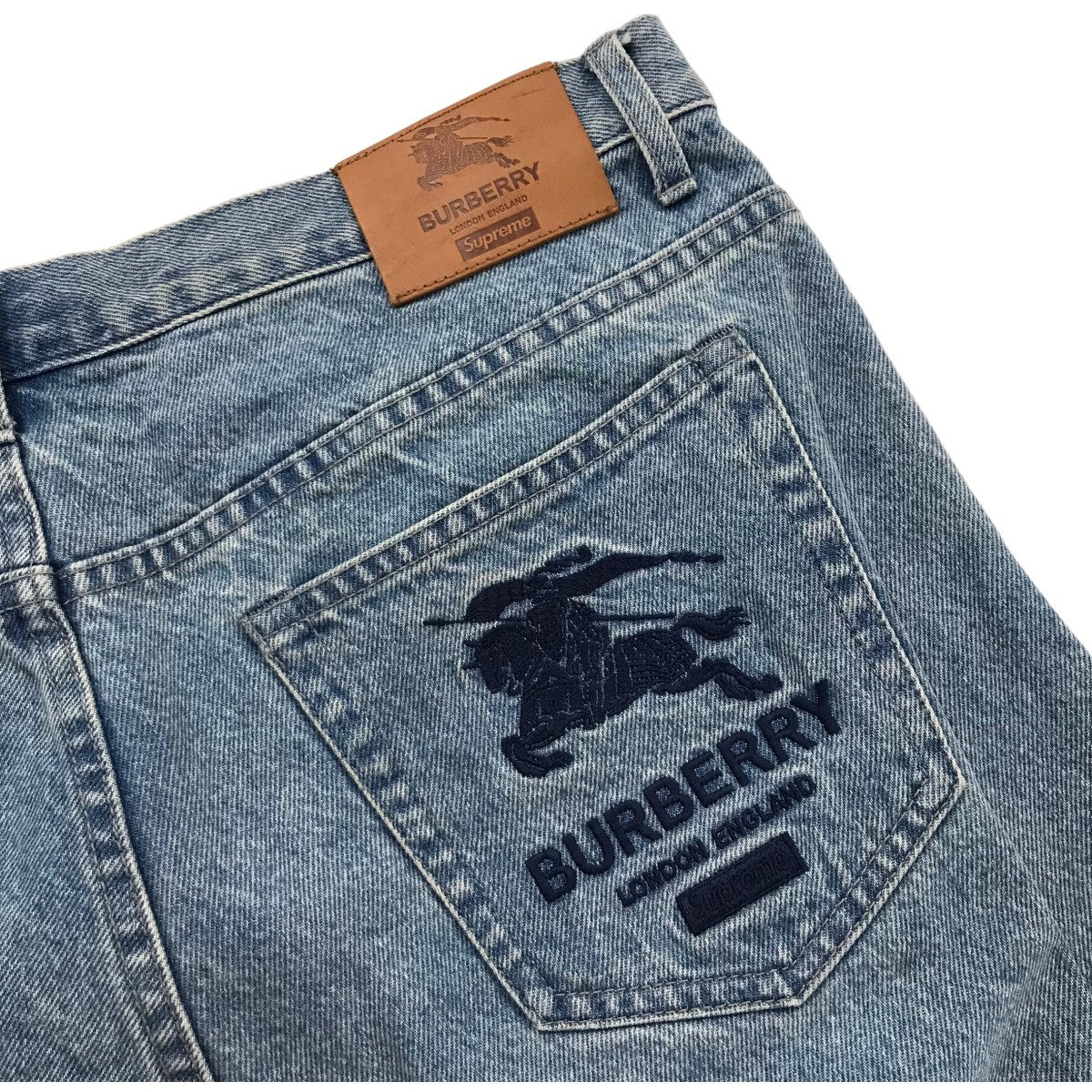 BURBERRY×Supreme(バーバリー×シュプリーム) 22SS「Regular Jean」レギュラージーンズ デニムパンツ