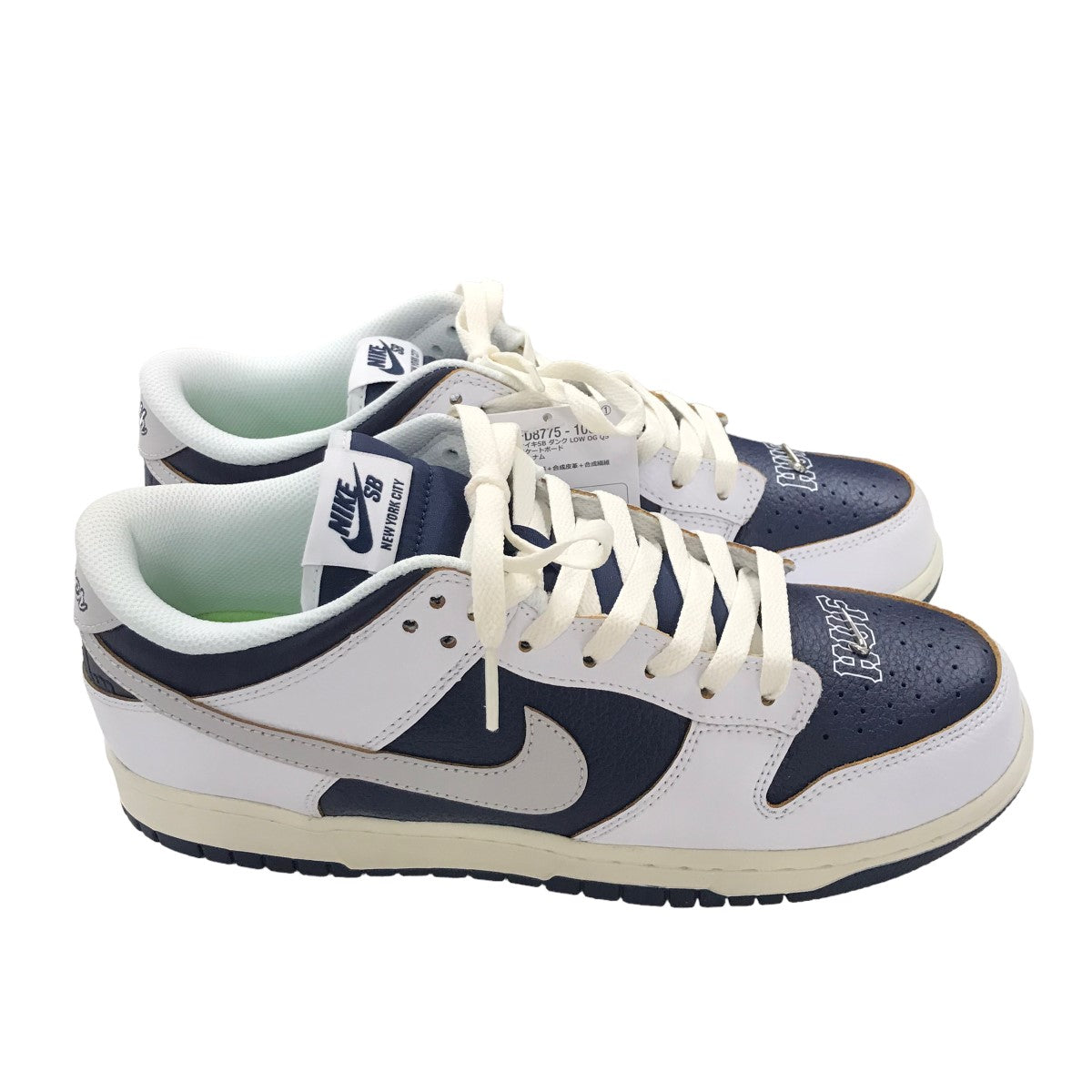 HUF×NIKE SB 「NIKE SB DUNK LOW PRO QS W NEW YORK」スニーカー FD8775-100 ネイビー×ホワイト  サイズ 16｜【公式】カインドオルオンライン ブランド古着・中古通販【kindal】