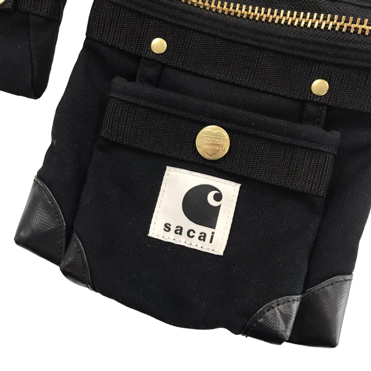 sacai×carhartt WIP 23SS「Pocket Bag」ポケットバッグ 23-0559S ブラック サイズ  16｜【公式】カインドオルオンライン ブランド古着・中古通販【kindal】