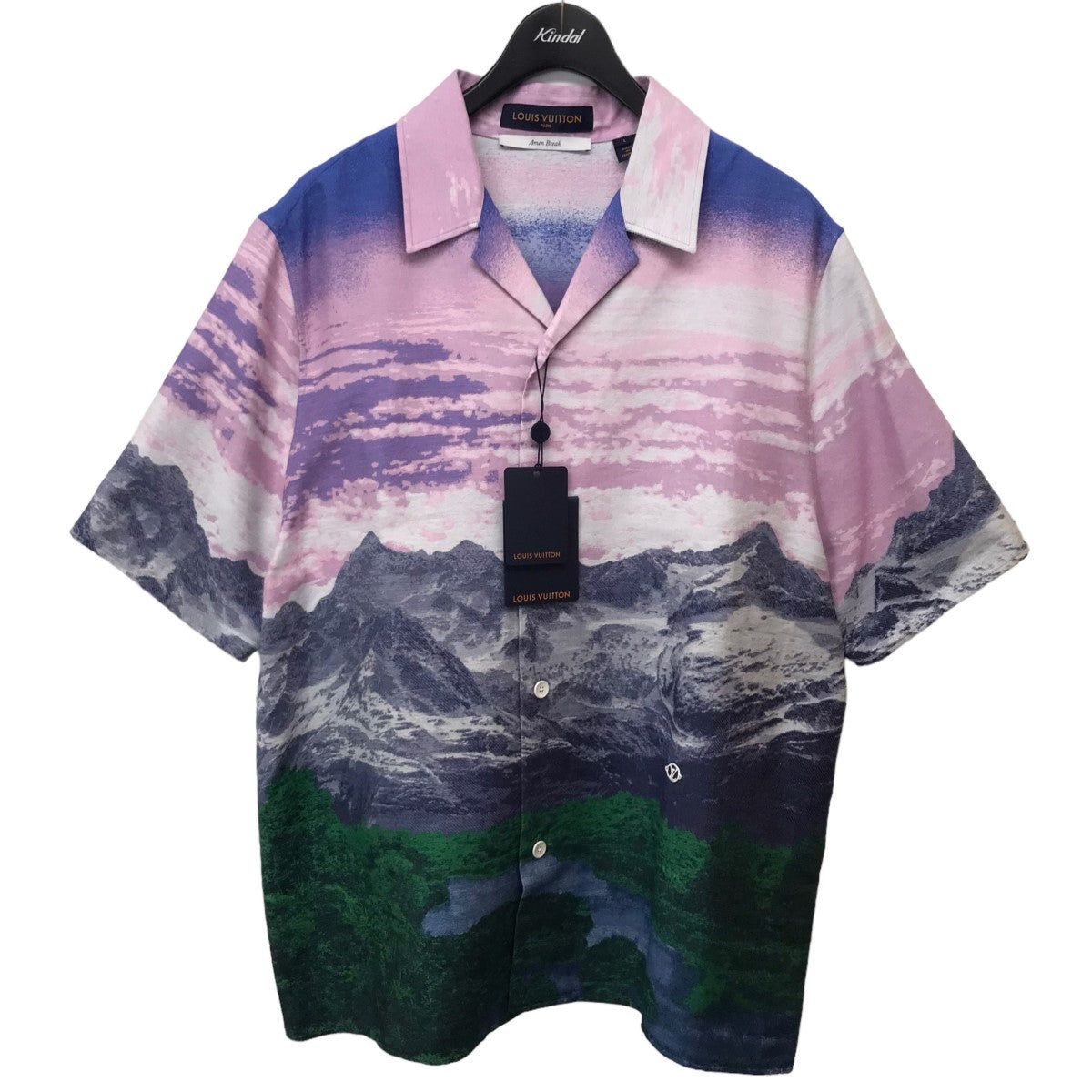 LOUIS VUITTON(ルイヴィトン) 22SS「LANDSCAPE HAWAIIAN SHIRT」ランドスケープハワイアンシャツ  HMS87WJ96MU1 マルチカラー サイズ 17｜【公式】カインドオルオンライン ブランド古着・中古通販【kindal】