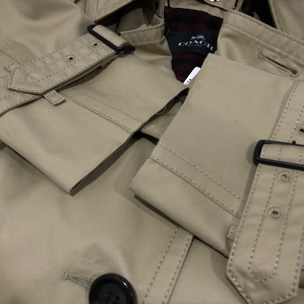 COACH(コーチ) ウールライナートレンチコート224787JDC1