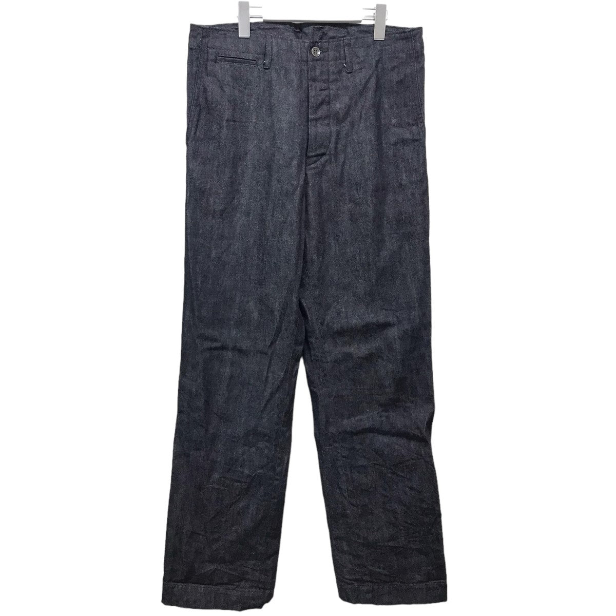 21AW【SS CHINO PANTS HW UNWASHED】チノデニムパンツ0121205005020