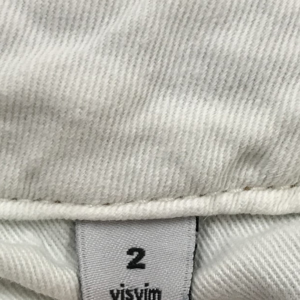 VISVIM(ビズビム) シンチバックデニムパンツ0113105005032