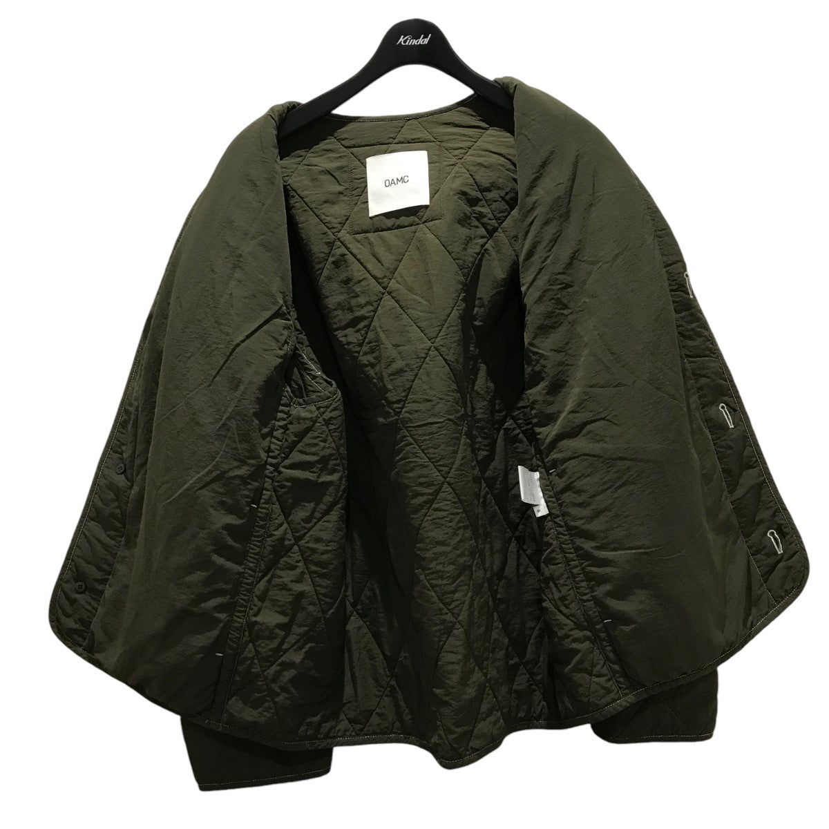 OAMC(オーエーエムシー) COMBAT LINER Jacketコンバットライナージャケット5559-343-0362 5559-343-0362  オリーブ サイズ S｜【公式】カインドオルオンライン ブランド古着・中古通販【kindal】