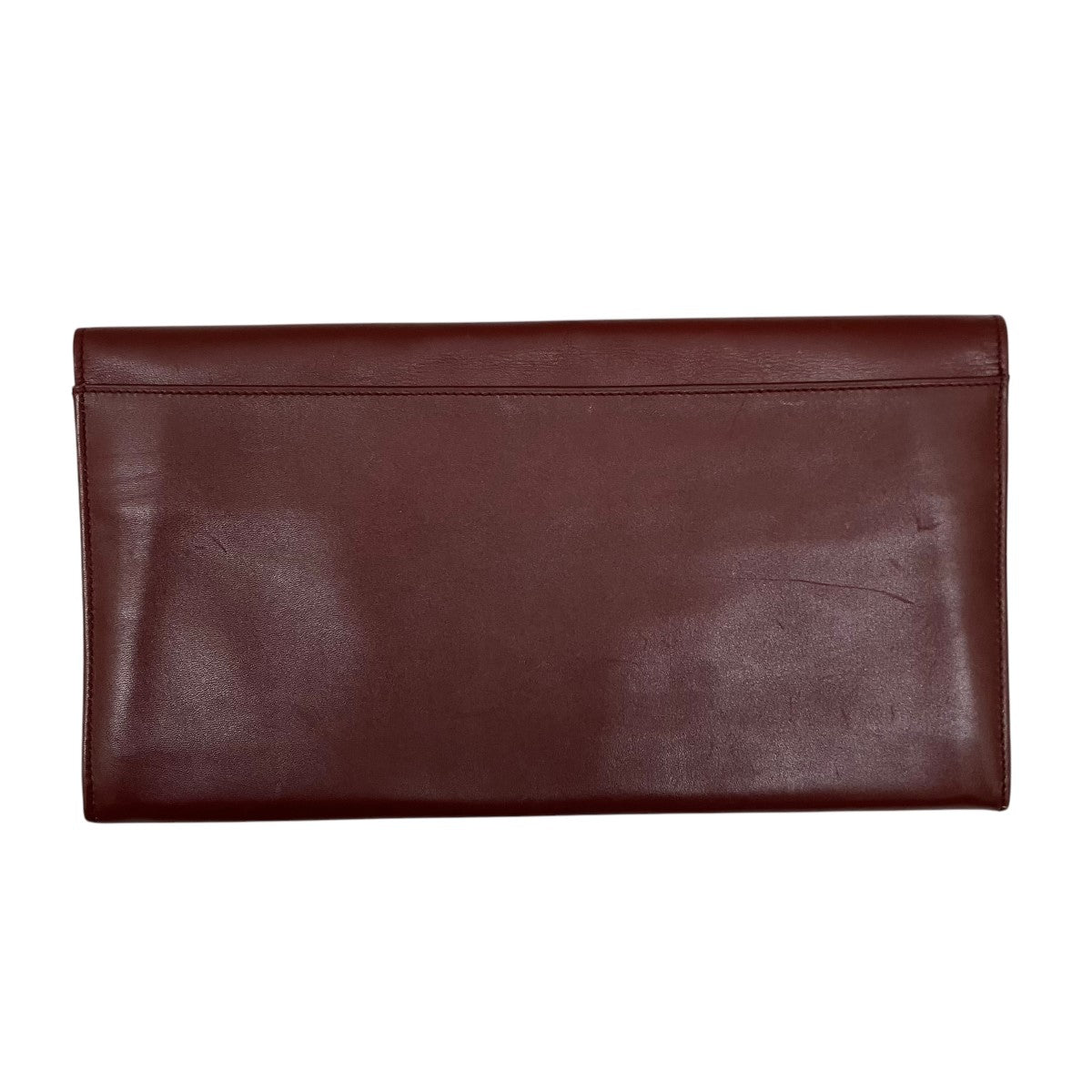 お値下げ！【美品】Cartier★長財布 SALE 50%OFF】CORTINA GCT007 かぶせ 長財布 ロングウォレット