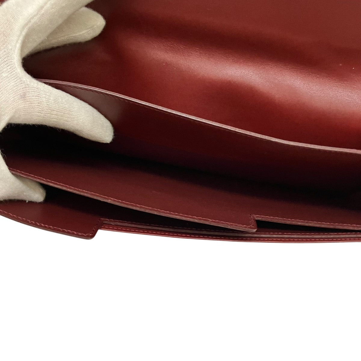 Cartier(カルティエ) マストラインラッチバッグ ボルドー