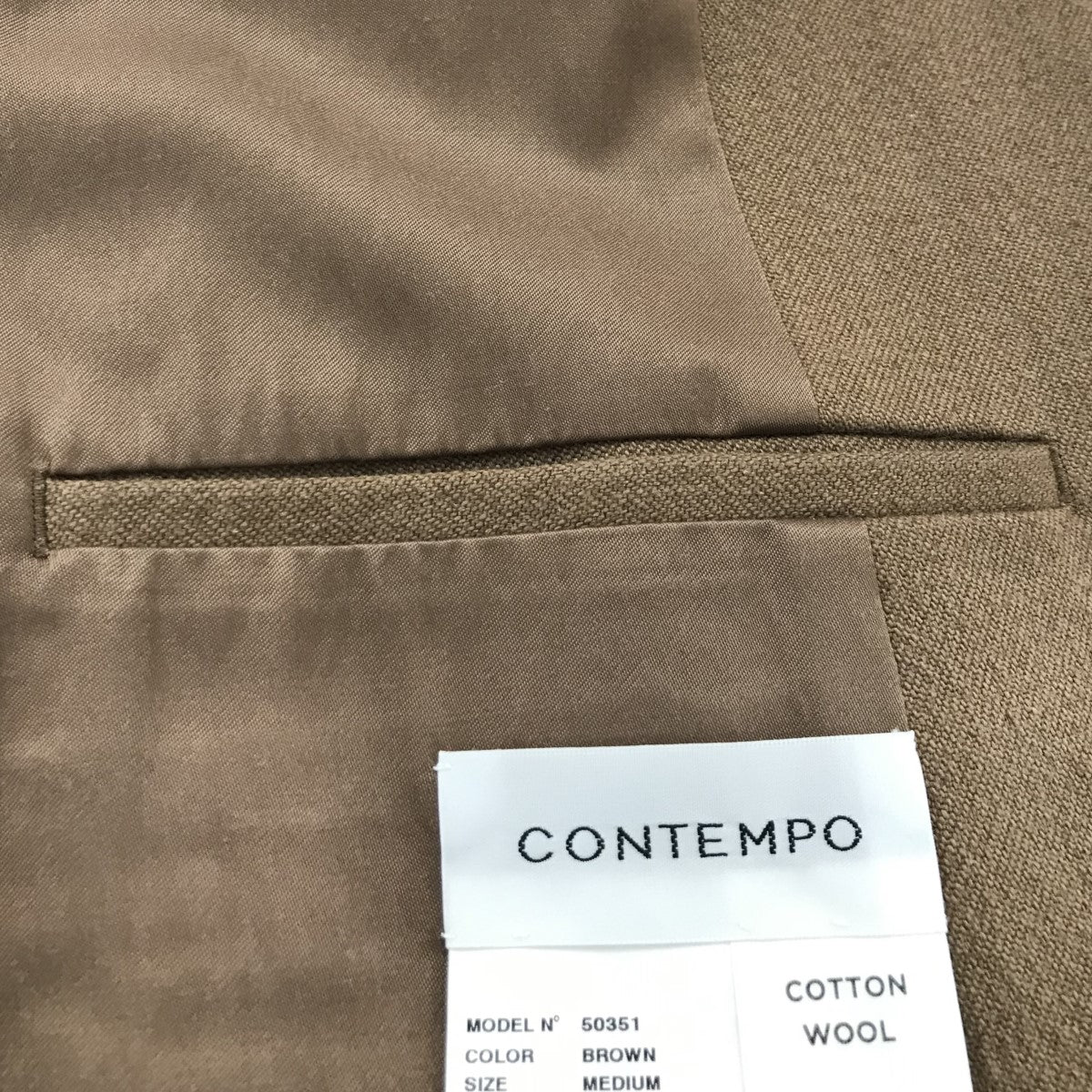 【 CHESTER COAT SHORT】 チェスターコートショート／ジャケット 50351