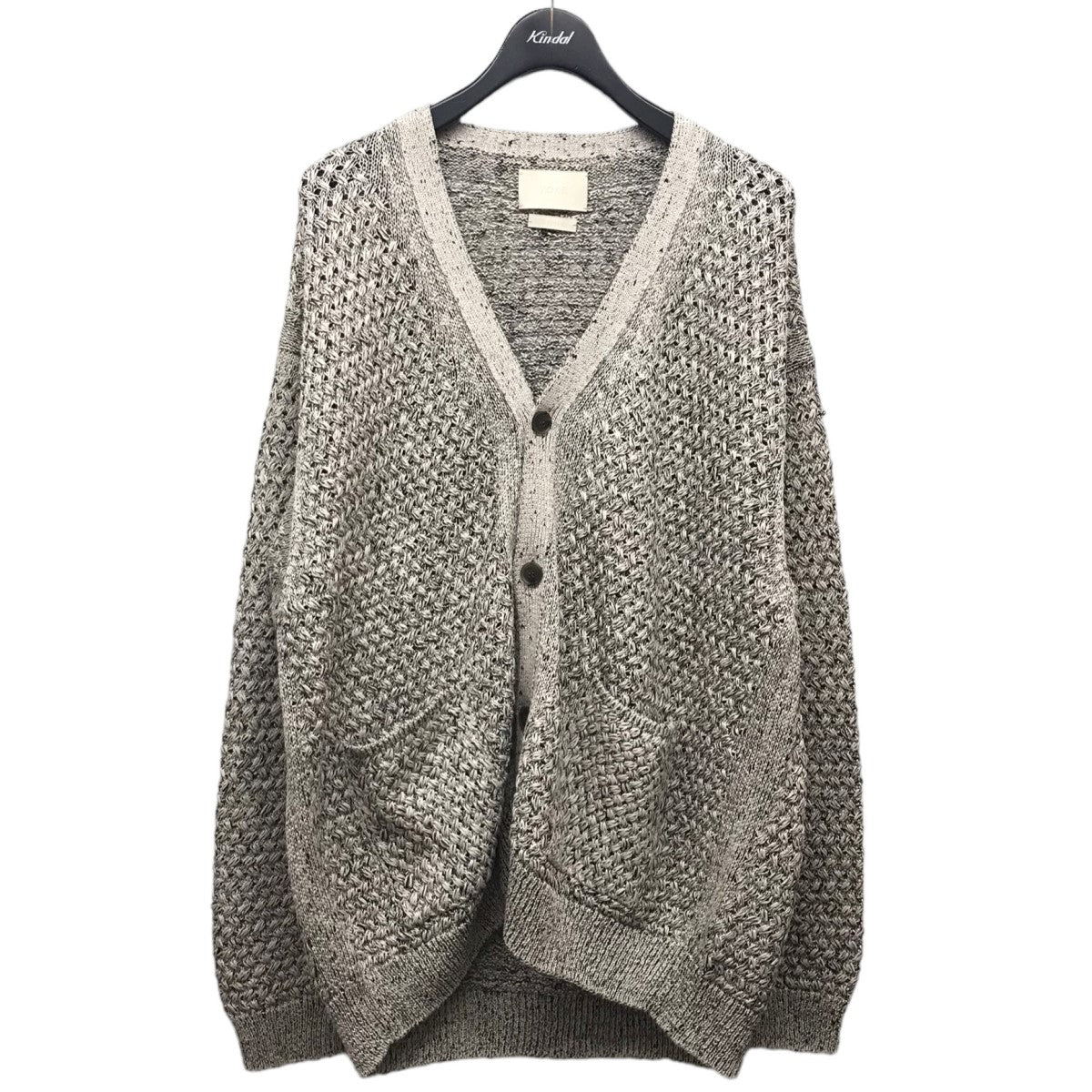 YOKE(ヨーク) 23SS【MESH CARDIGAN】メッシュカーディガンYK23SS0496S YK23SS0496S ホワイト×ブラック  サイズ 3｜【公式】カインドオルオンライン ブランド古着・中古通販【kindal】