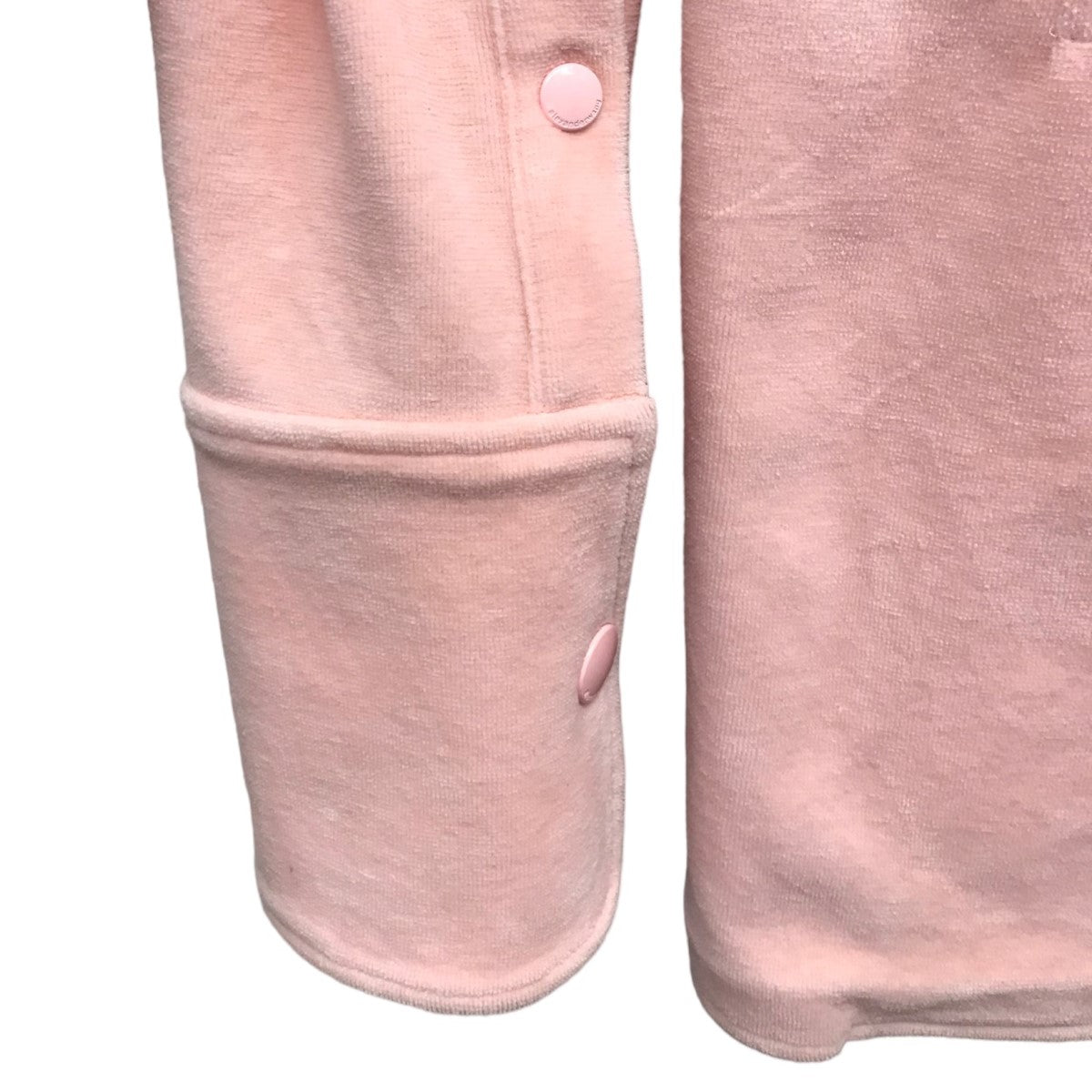 肩パッドピークドラペルスナップボタンジャケット