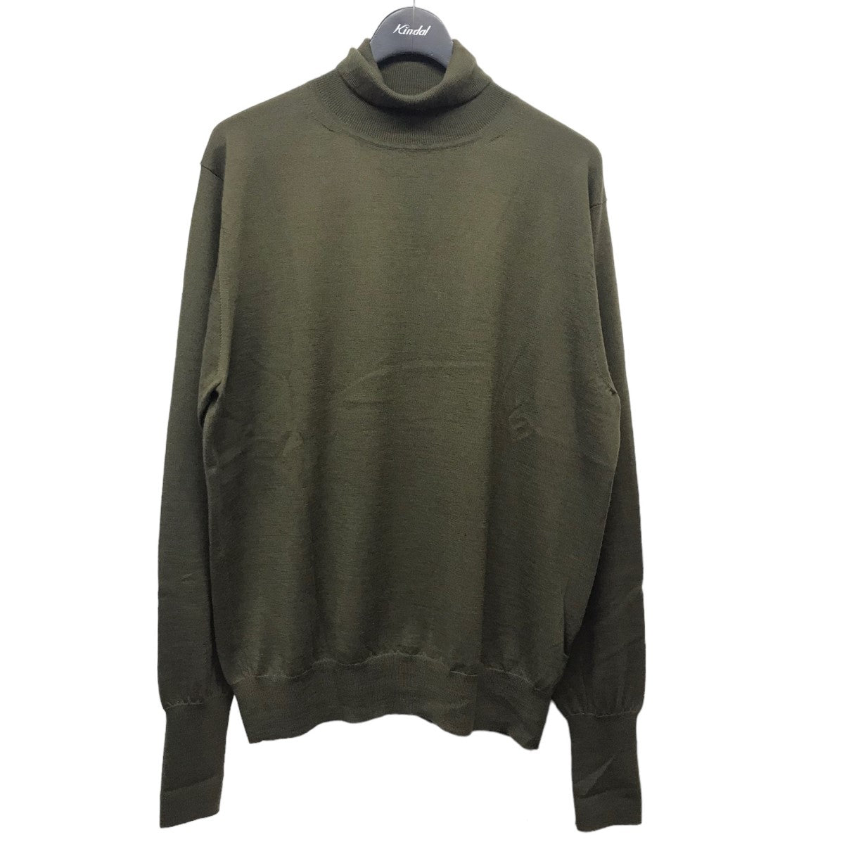 A．PRESSE(アプレッセ) 22AW【High Gauge Turtleneck Sweater】カシミヤ100％タートルネックニット22AAP-03-04H  22AAP-03-04H オリーブ サイズ L｜【公式】カインドオルオンライン ブランド古着・中古通販【kindal】