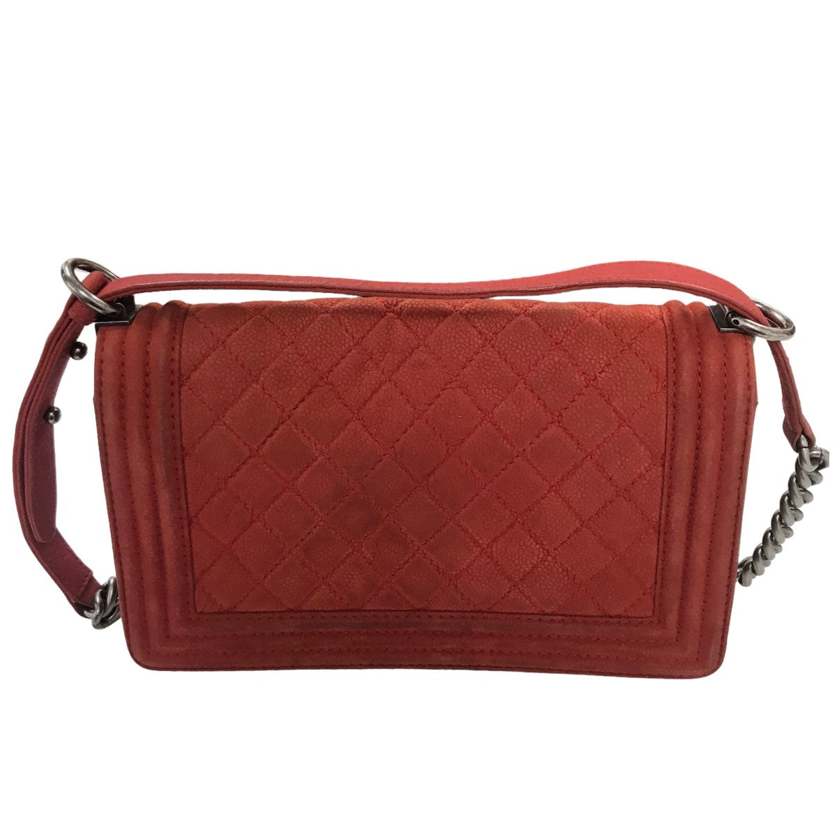 ボーイシャネル25 キャビアスキンチェーンショルダーバッグ