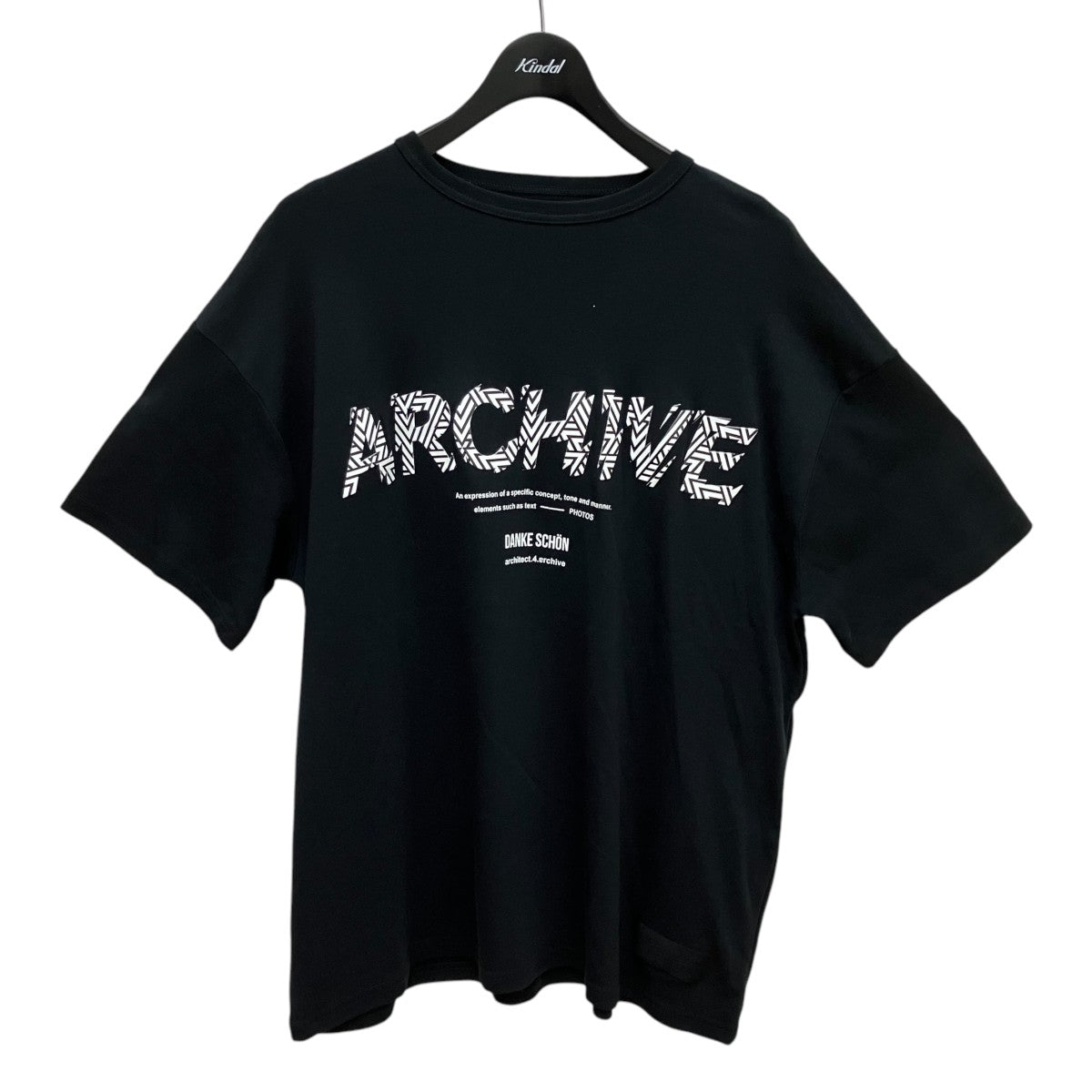 【高価値】 SMOOTH ARCHIVE schon×A4A Danke S TEEプリントTシャツ24134TS S カットソー(半袖+袖なし)