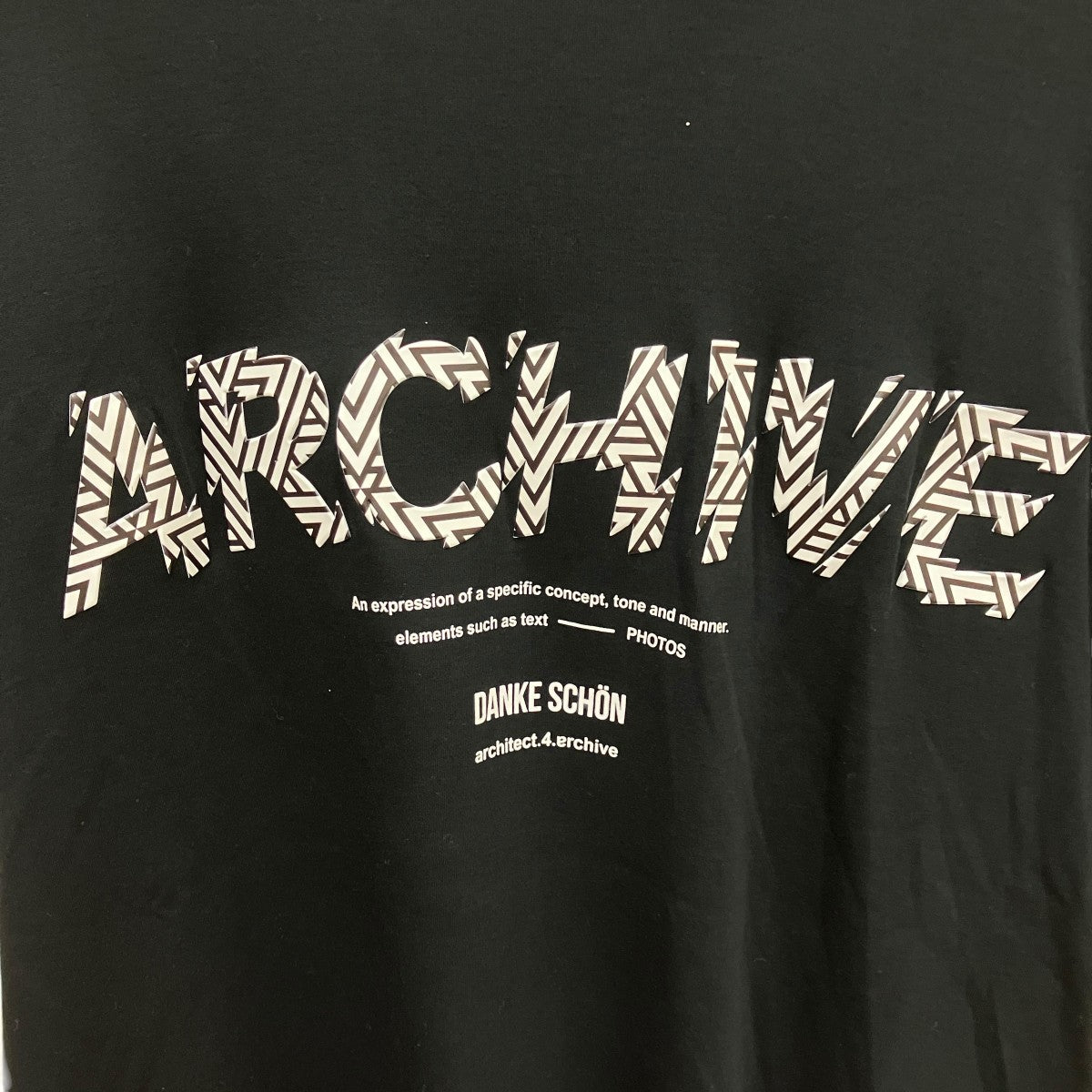 Danke schon×A4A ARCHIVE SMOOTH S S TEEプリントTシャツ24134TS