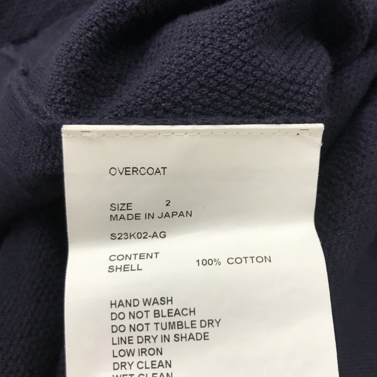OVERCOAT(オーバーコート) 【COTTON PIQUE NOVELTY POLO SHIRT