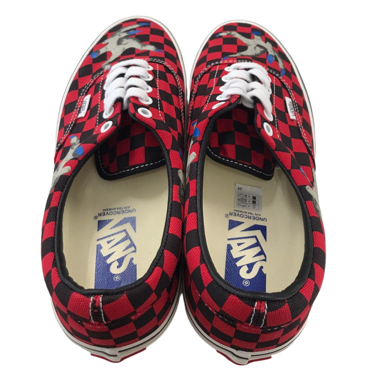 UNDERCOVER×VANS 【Era Reissue 95】 チェッカースリッポン 721278 721278 レッド×ブラック サイズ  27cm｜【公式】カインドオルオンライン ブランド古着・中古通販【kindal】