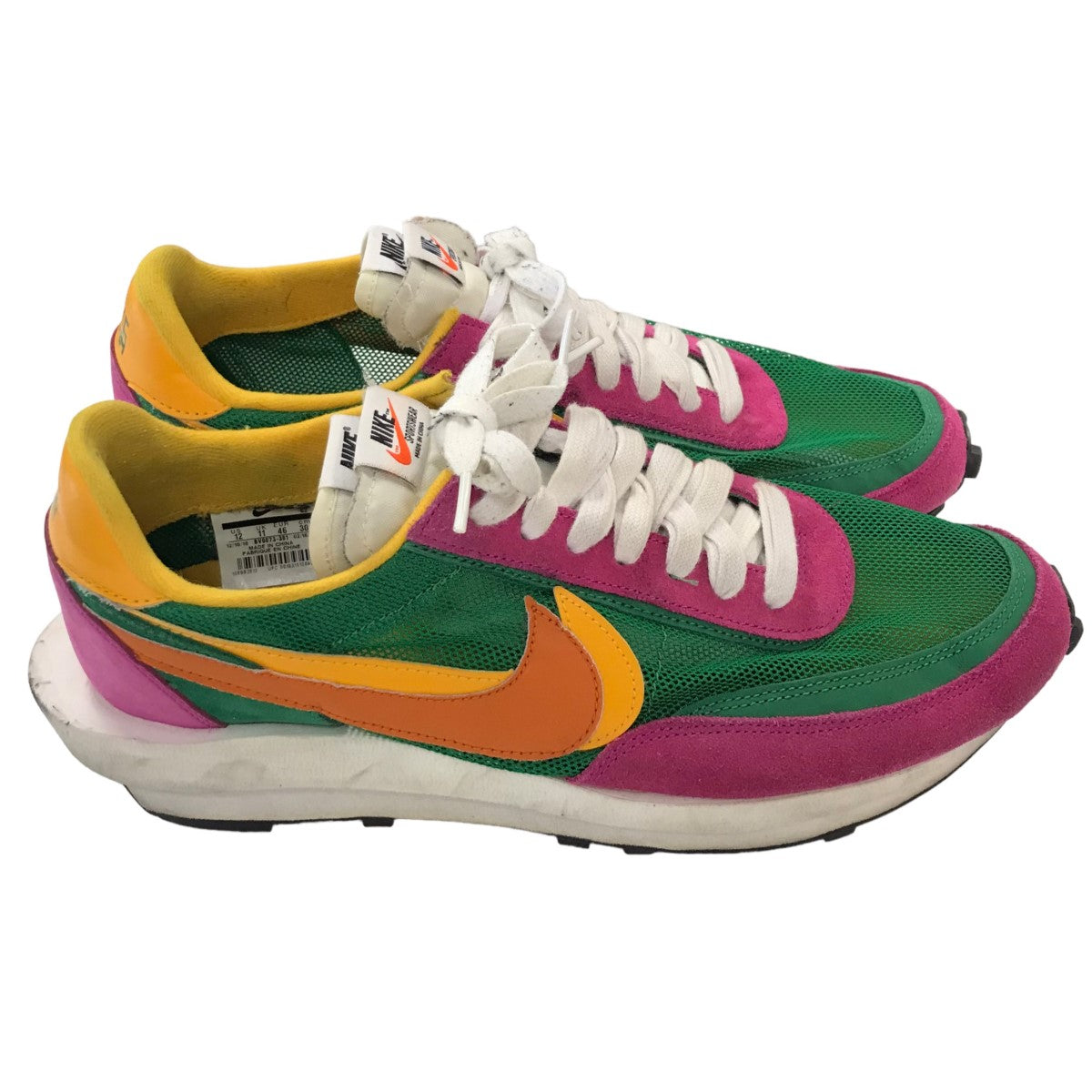 SACAI×NIKE 「LD Waffle」スニーカー BV0073-301 パイングリーン×クレイオレンジ サイズ  30cm｜【公式】カインドオルオンライン ブランド古着・中古通販【kindal】