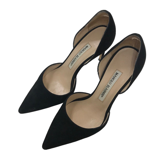 Manolo Blahnik(マノロ ブラニク) ヒールパンプス ブラック サイズ 35