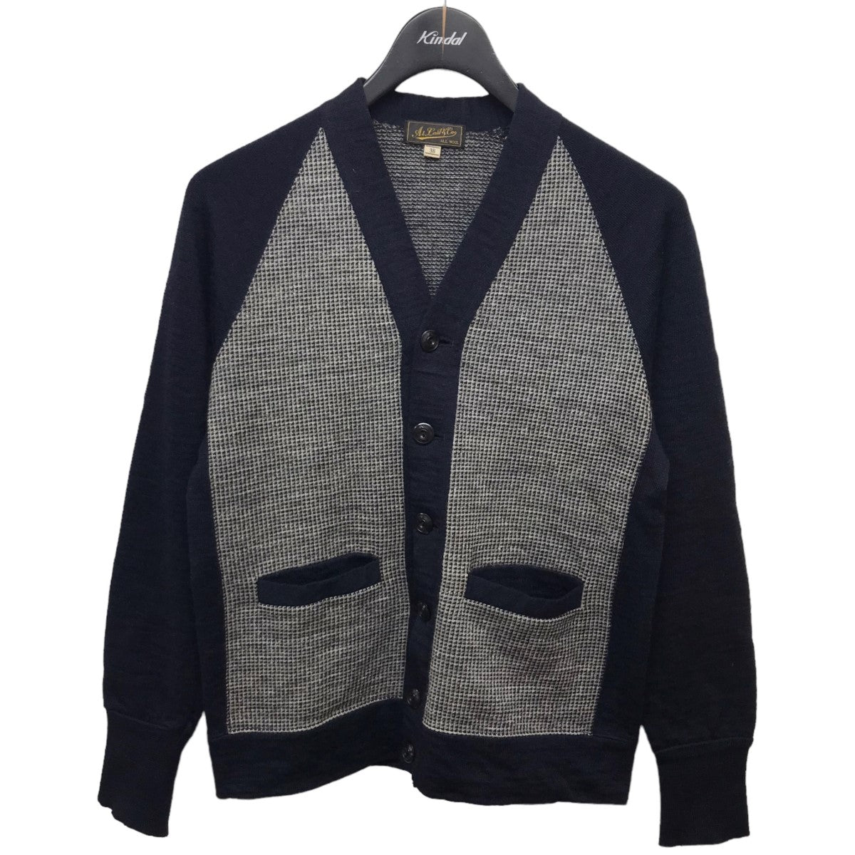 「2TONE CARDIGAN」2ト-ンカーディガン