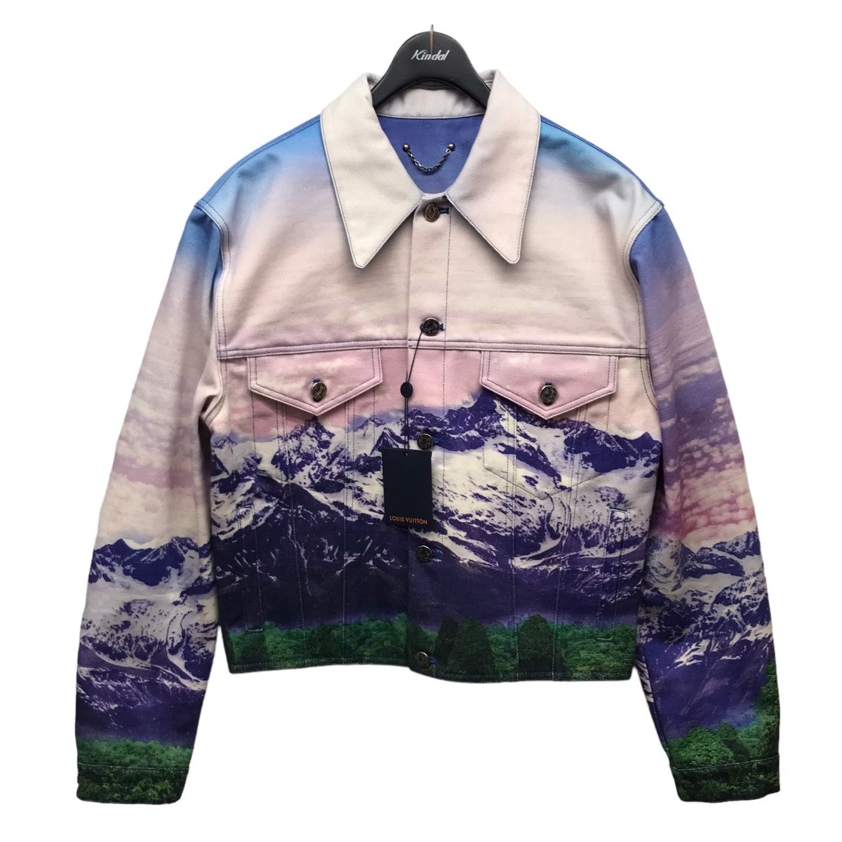 LOUIS VUITTON 22SS ランドスケープデニムジャケット の古着・中古アイテム