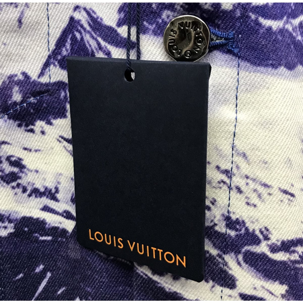 LOUIS VUITTON 22SS ランドスケープデニムジャケット の古着・中古アイテム