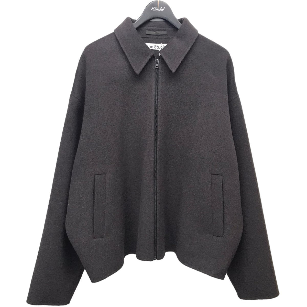 ACNE STUDIOS(アクネストゥディオズ) 【Wool Zipper Jacket 】ウールジッパージャケットFN-MN-OUTW000787  FN-MN-OUTW000787 カーボングレー サイズ 46｜【公式】カインドオルオンライン ブランド古着・中古通販【kindal】