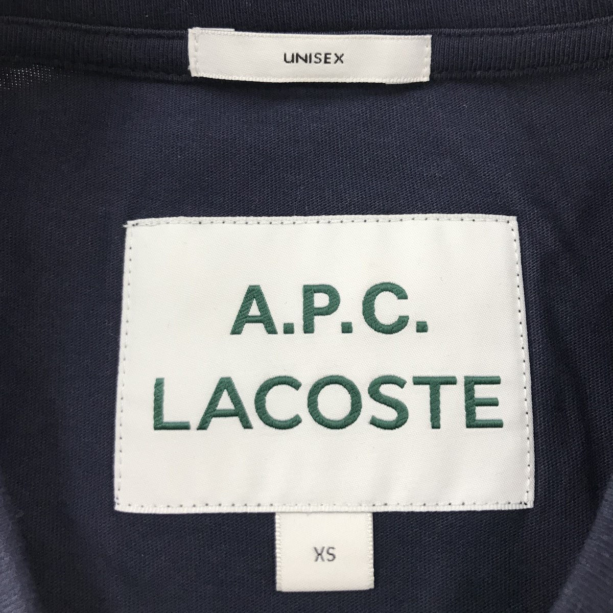 LACOSTE×A．P．C． ロゴTシャツ ネイビー サイズ S｜【公式】カインドオルオンライン ブランド古着・中古通販【kindal】