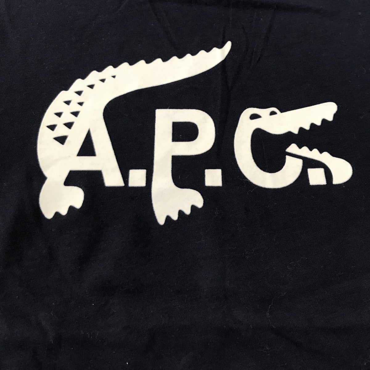 LACOSTE×A．P．C． ロゴTシャツ ネイビー サイズ S｜【公式】カインドオルオンライン ブランド古着・中古通販【kindal】