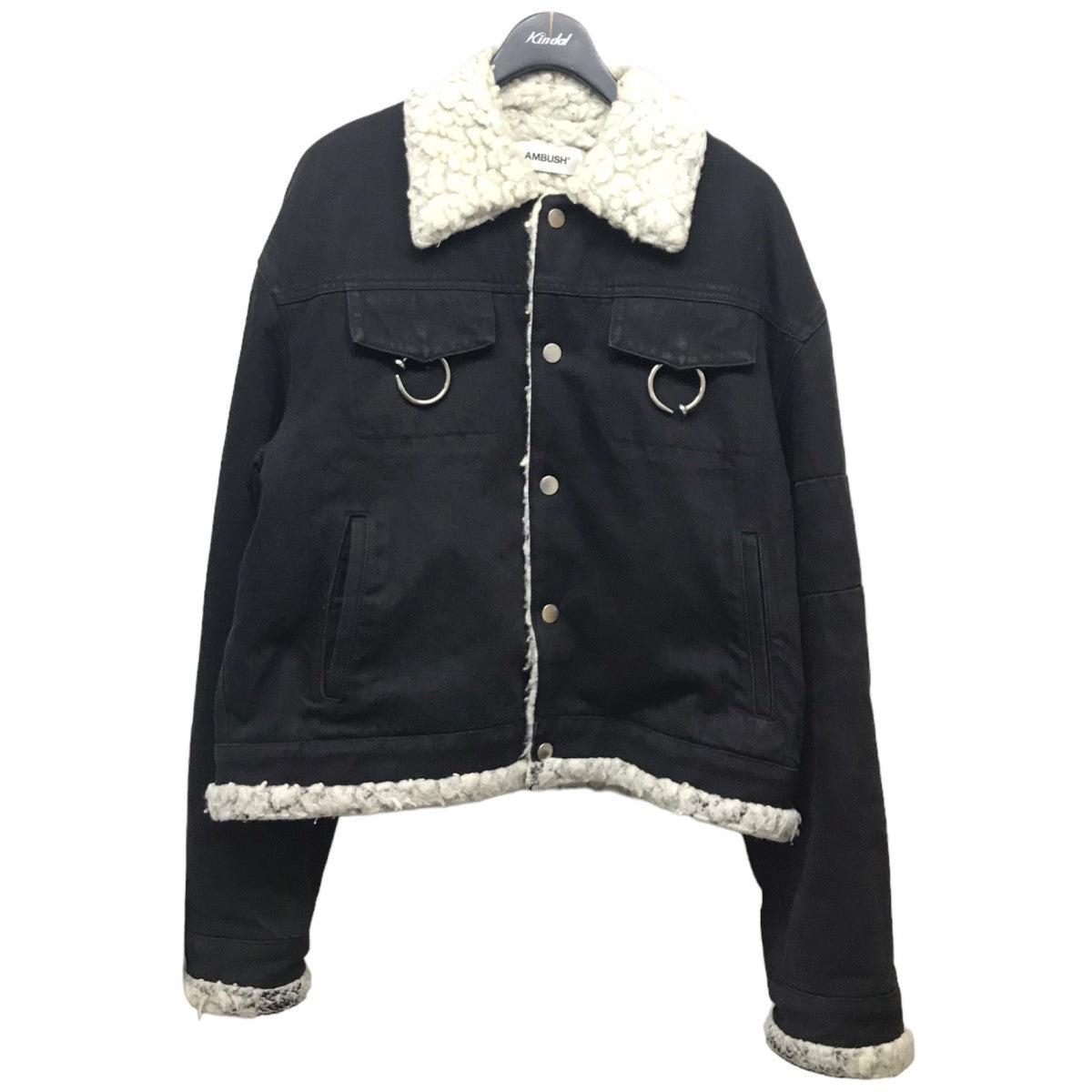 AMBUSH(アンブッシュ) 【FUR DENIM JACKET】ボアデニムジャケットAMBOT-112