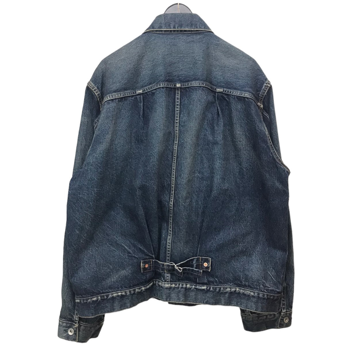 BEYONDEXX×sacai(ビヨンデックス×サカイ) 【Denim Blouson】USED加工デニムジャケット23-03203M