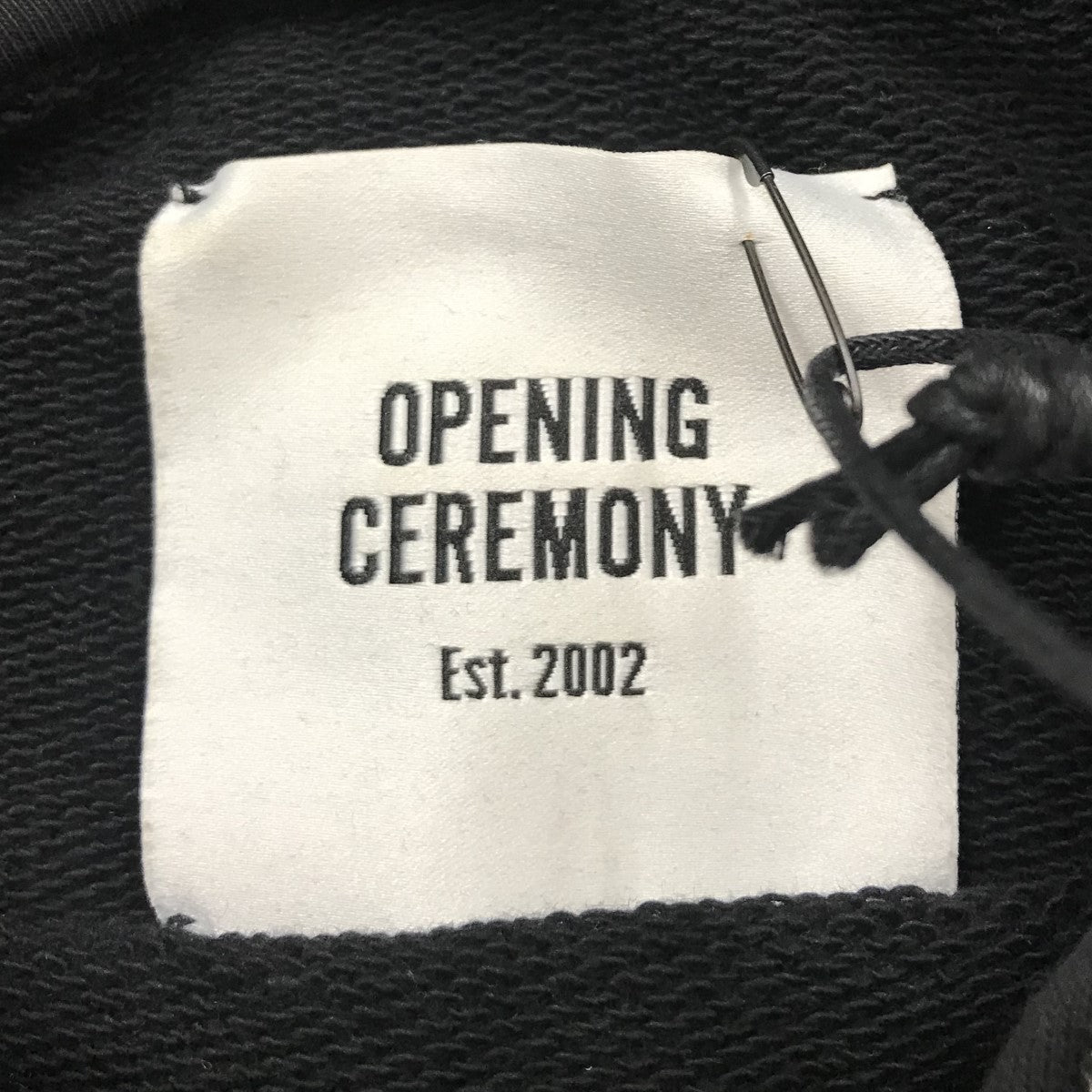 ロゴ刺繍プルオーバーパーカーYMBB001F20FLE007