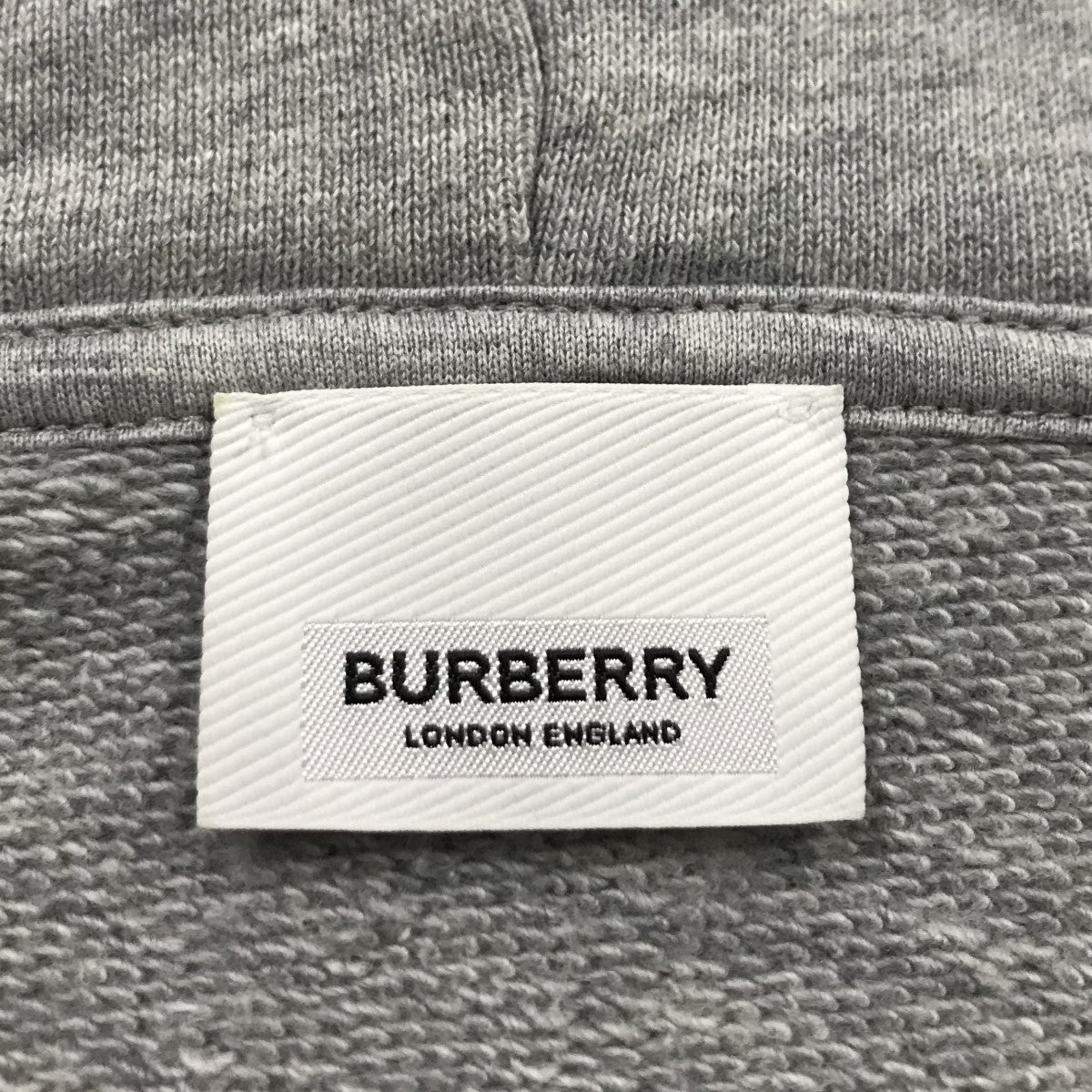 BURBERRY(バーバリー) バックロゴハーフジップパーカー8013471 8013471 グレー サイズ L｜【公式】カインドオルオンライン  ブランド古着・中古通販【kindal】