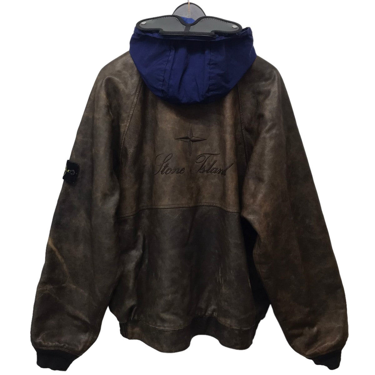 Supreme×STONE ISLAND 23AW「Leather Bomber Jacket」レザーボンバージャケット ブラウン サイズ  L｜【公式】カインドオルオンライン ブランド古着・中古通販【kindal】