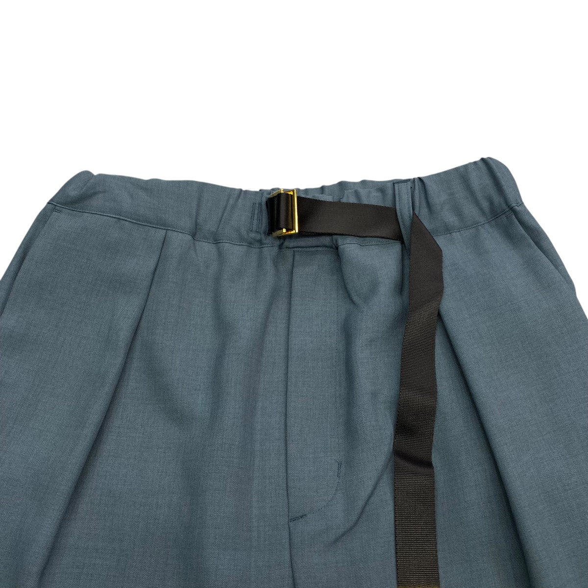 限定値下げCULLNI パンツ 24-ss-017 ラベンダー CULLNI(クルニ) Dry Heather Twill Nylon Belt Tuck Wide Pants