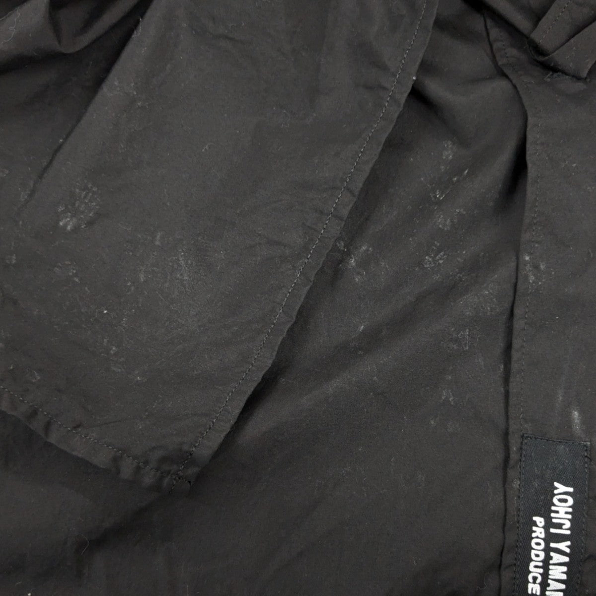 Yohji Yamamoto pour homme(ヨウジヤマモトプールオム) 後ろあき