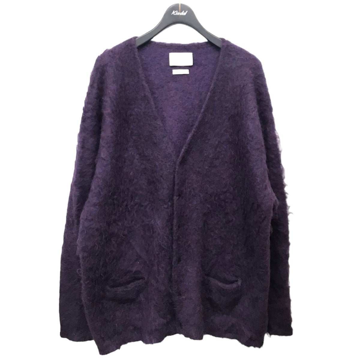 YOKE(ヨーク) 21AW【 LOOSED MOHAIR CARDIGAN】 ルーズモヘアカーディガン YK21AW0282S  YK21AW0282S パープル サイズ 2｜【公式】カインドオルオンライン ブランド古着・中古通販【kindal】