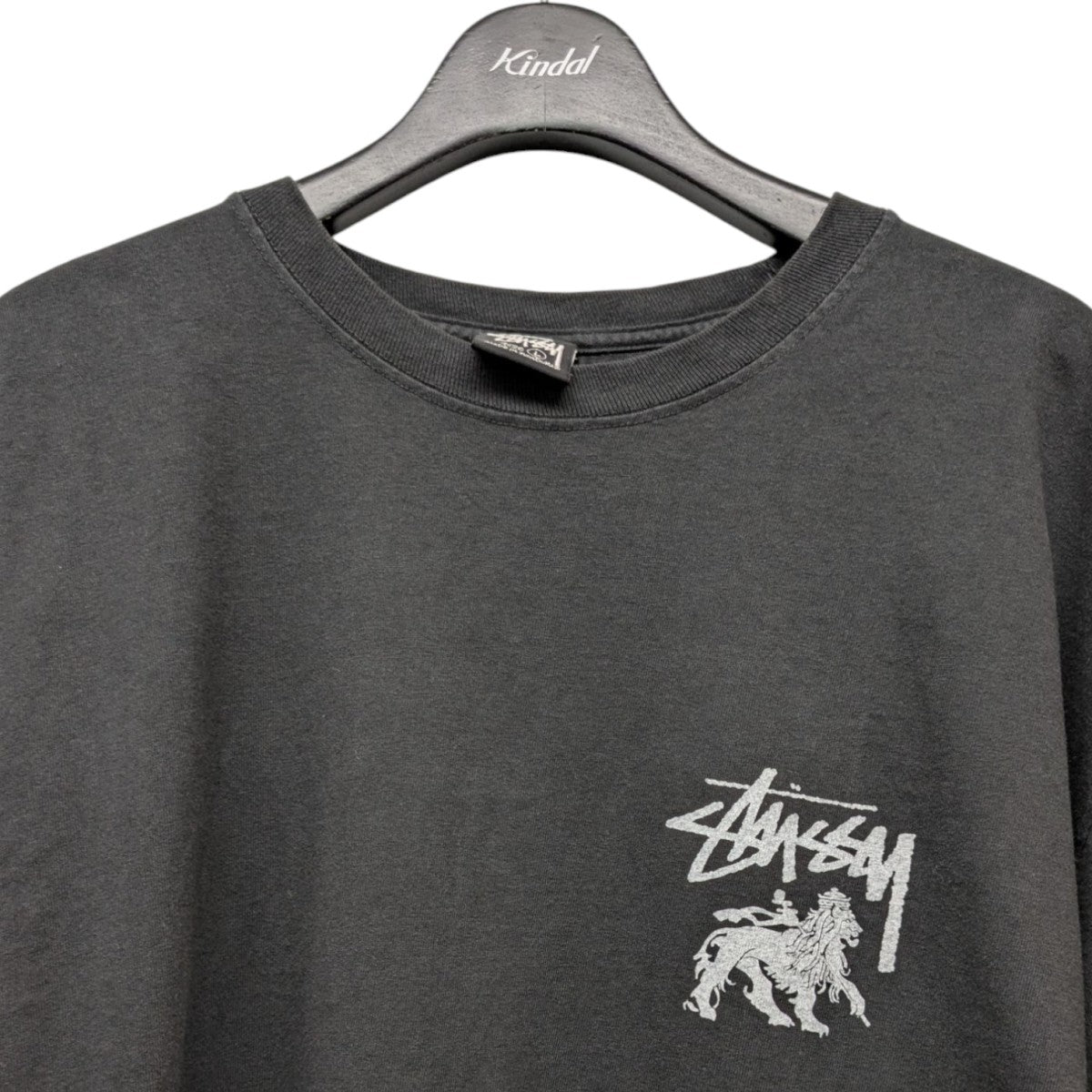 stussy(ステューシー) ラスタプリントTシャツ ブラック サイズ L