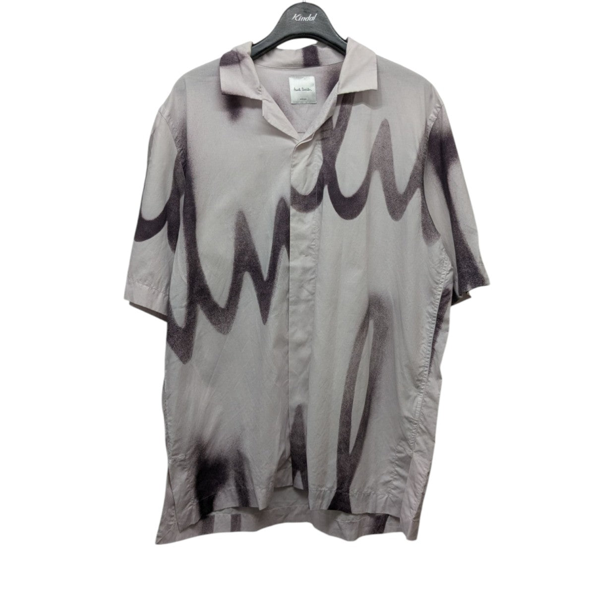 Paul Smith サマーヒルタウン　半袖シャツ　 L Paul Smith 風景画プリント 半袖シャツ