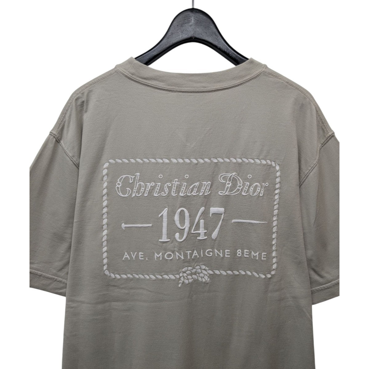 DIOR(ディオール) ロゴ刺繍ポケットTシャツ 243J634B0677 グレージュ