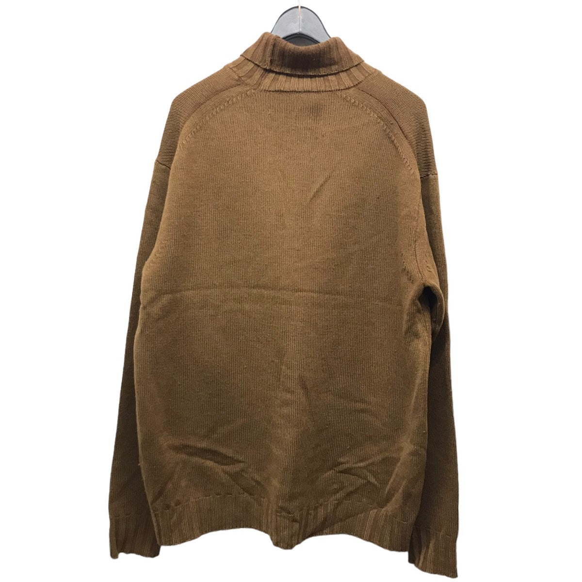 23AW【WASHED FRENCH MERINO KNIT TURTLE 】タートルネックニットA23AT035W