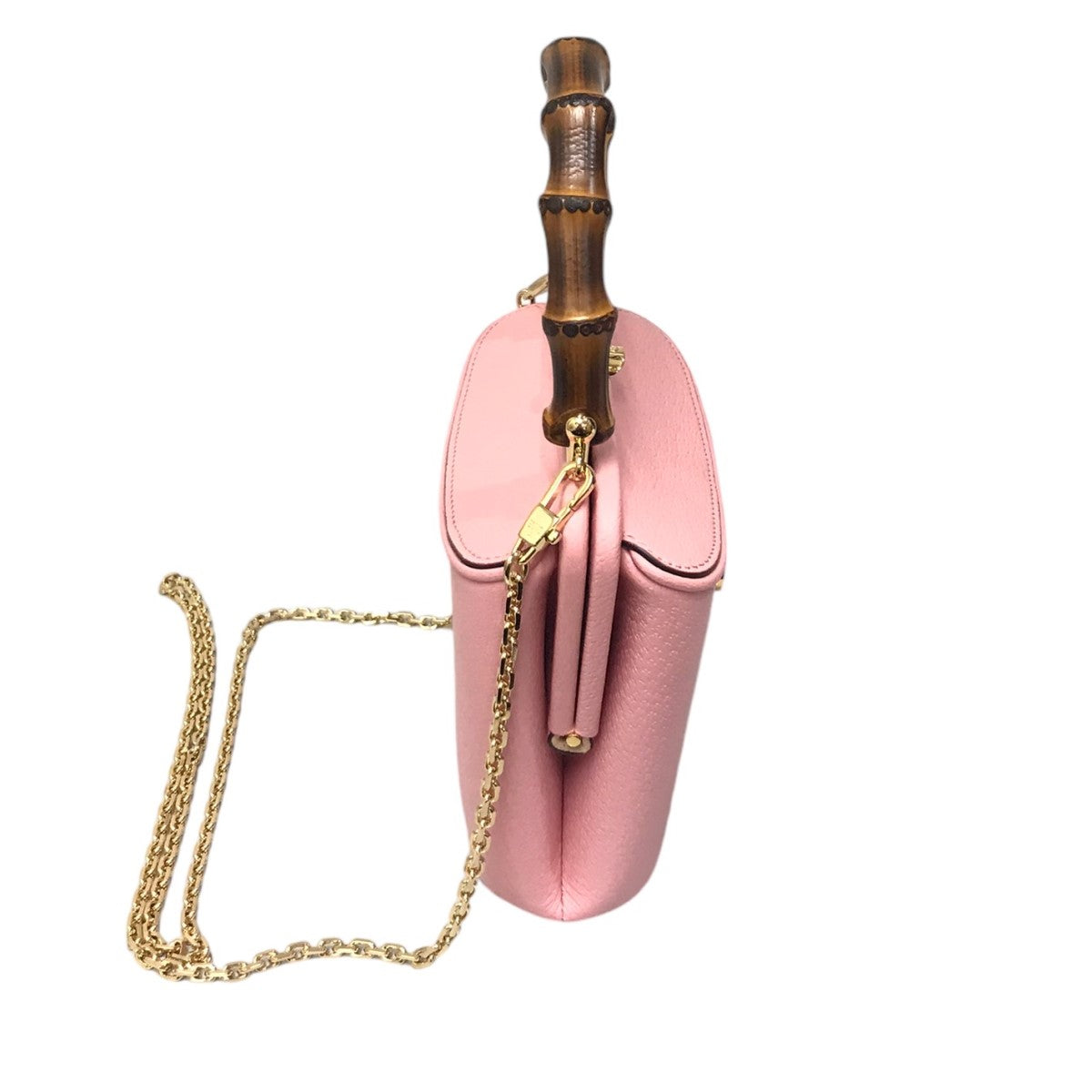 Gucci ショルダーバッグ Auth GUCCI GG Supreme Matelasse Vanity Top Handle Chain Shoulder