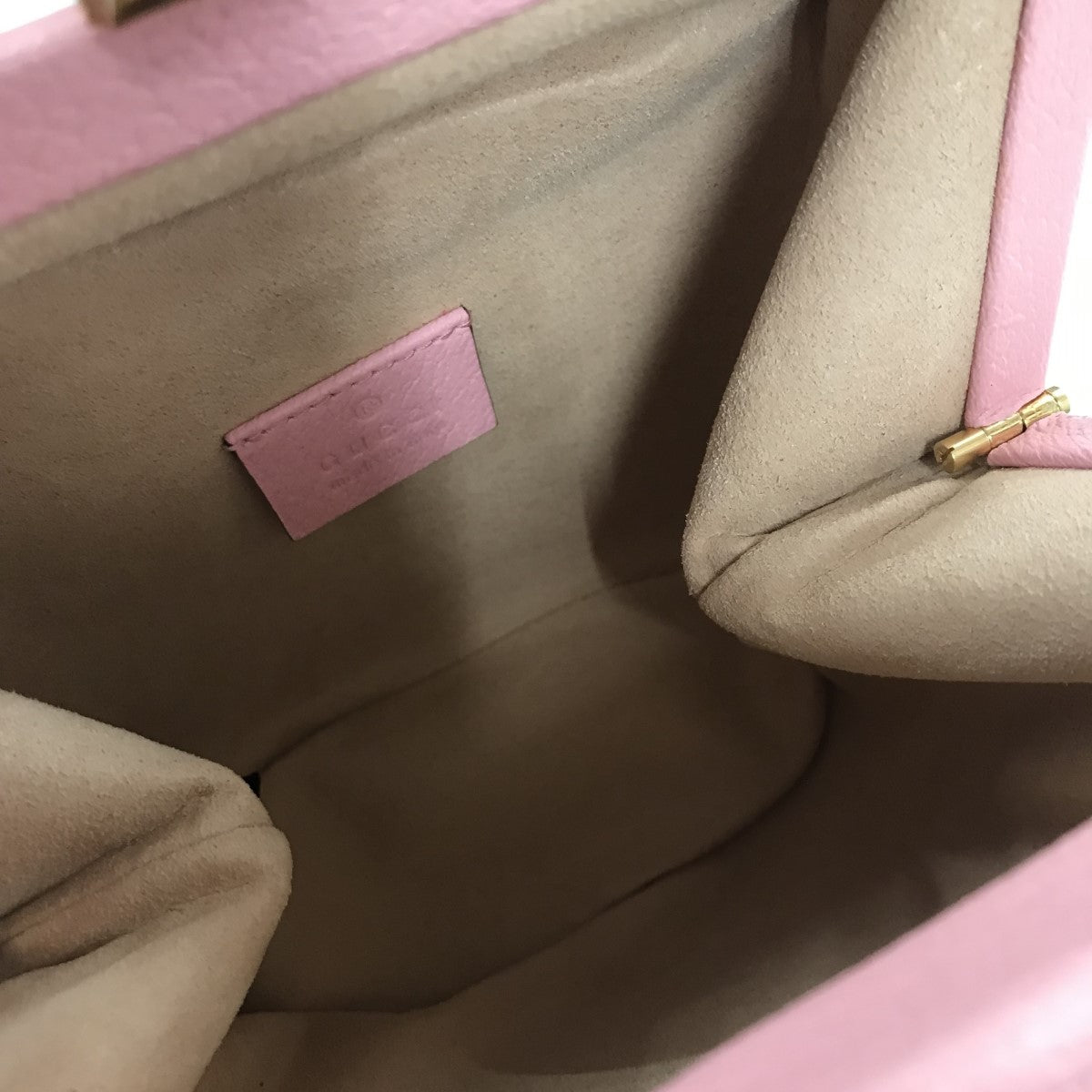 GUCCI(グッチ) ミニバケット2WAYショルダーバッグ 616436 ピンク