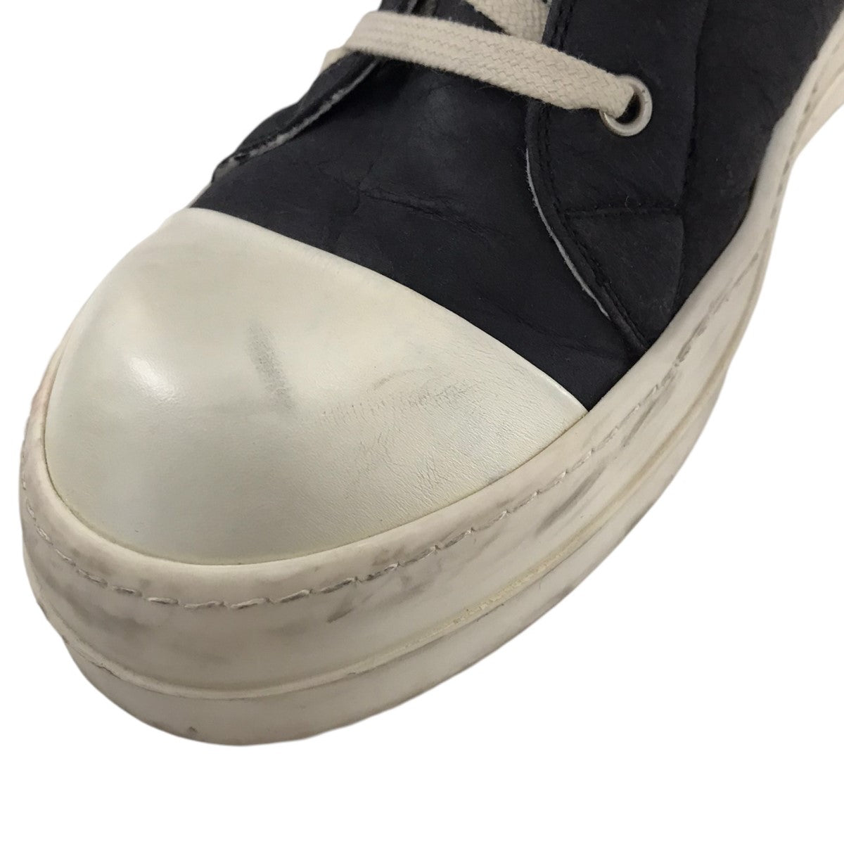 RICK OWENS(リックオウエンス) ムートンラモーンズハイカット 