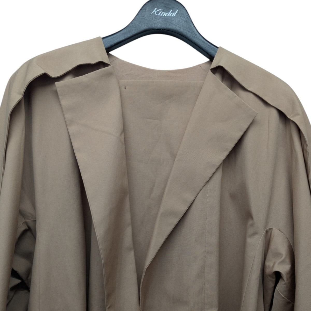 Drawer(ドゥロワー) コットンムソウノーカラーコート6525-299