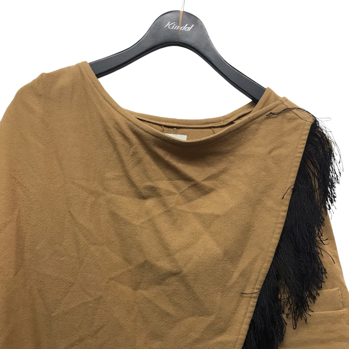 BED J．W． FORD(ベッドフォード) 【Fringe Scarf Vest】フリンジスカーフベスト19AW-B-VT01 19AW-B-VT01  ブラウン サイズ 1｜【公式】カインドオルオンライン ブランド古着・中古通販【kindal】