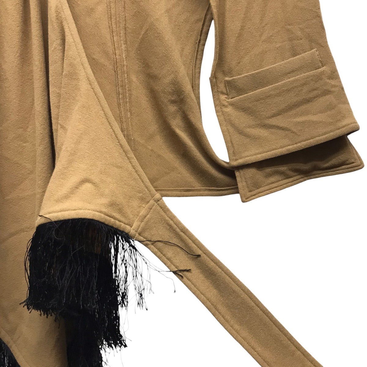 BED J．W． FORD(ベッドフォード) 【Fringe Scarf Vest】フリンジスカーフベスト19AW-B-VT01 19AW-B-VT01  ブラウン サイズ 1｜【公式】カインドオルオンライン ブランド古着・中古通販【kindal】